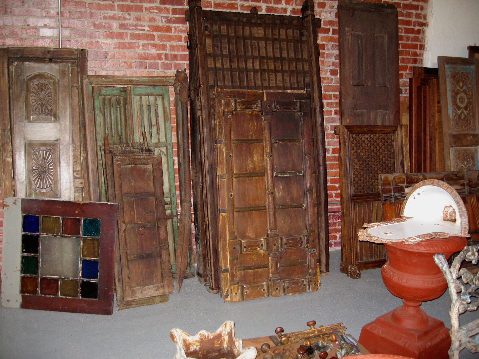 Array of Wooden Doors, Shutters Other Wood Design Elements