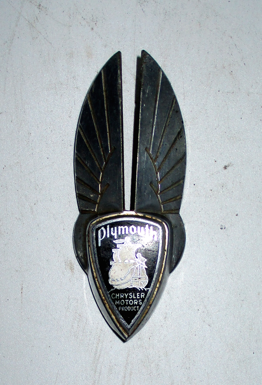 1934 Plymouth Grill Emblem