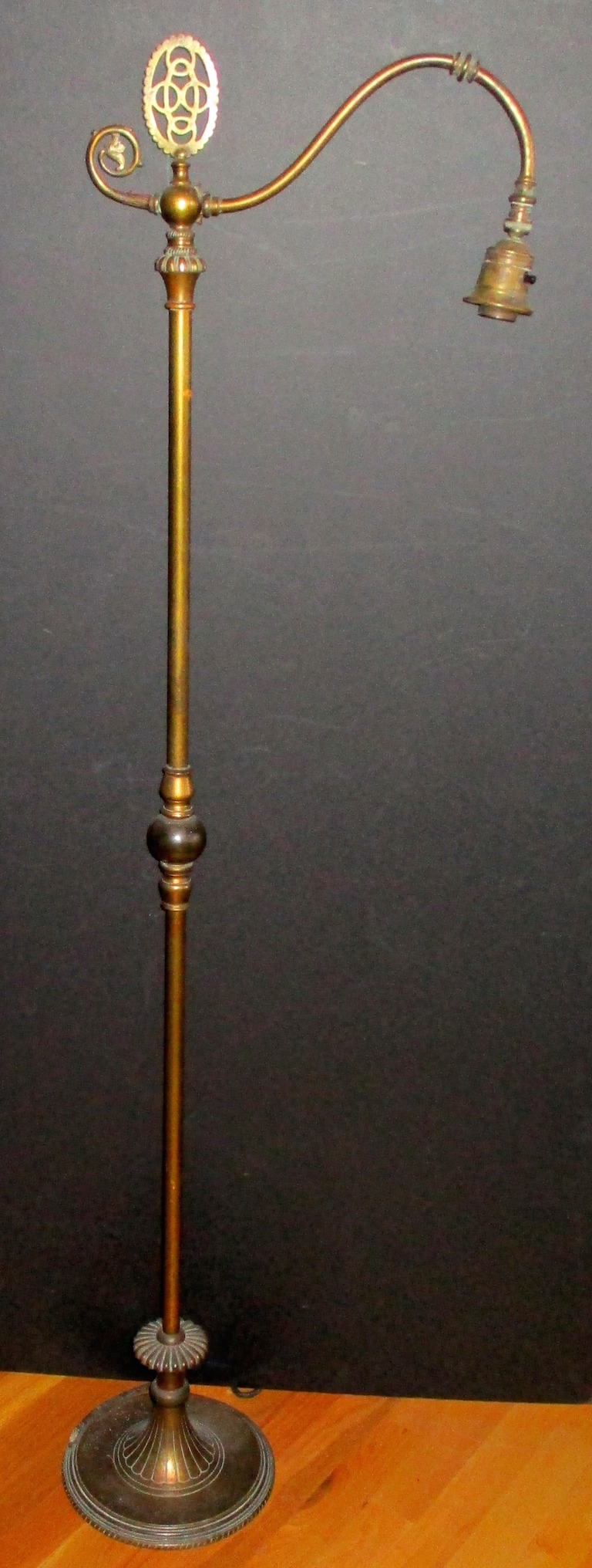Oscar Bach (Signed) Floor Lamp (We will Restore to Customer's Specifications)