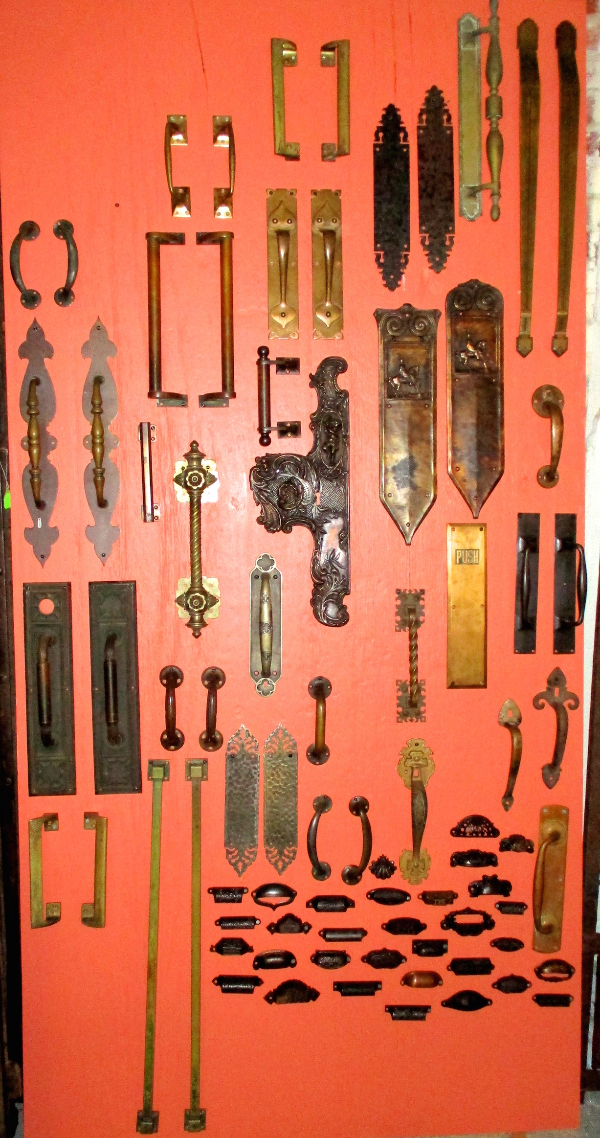 An Array of Some of the Handles Available (We Restore to Your Specifications)