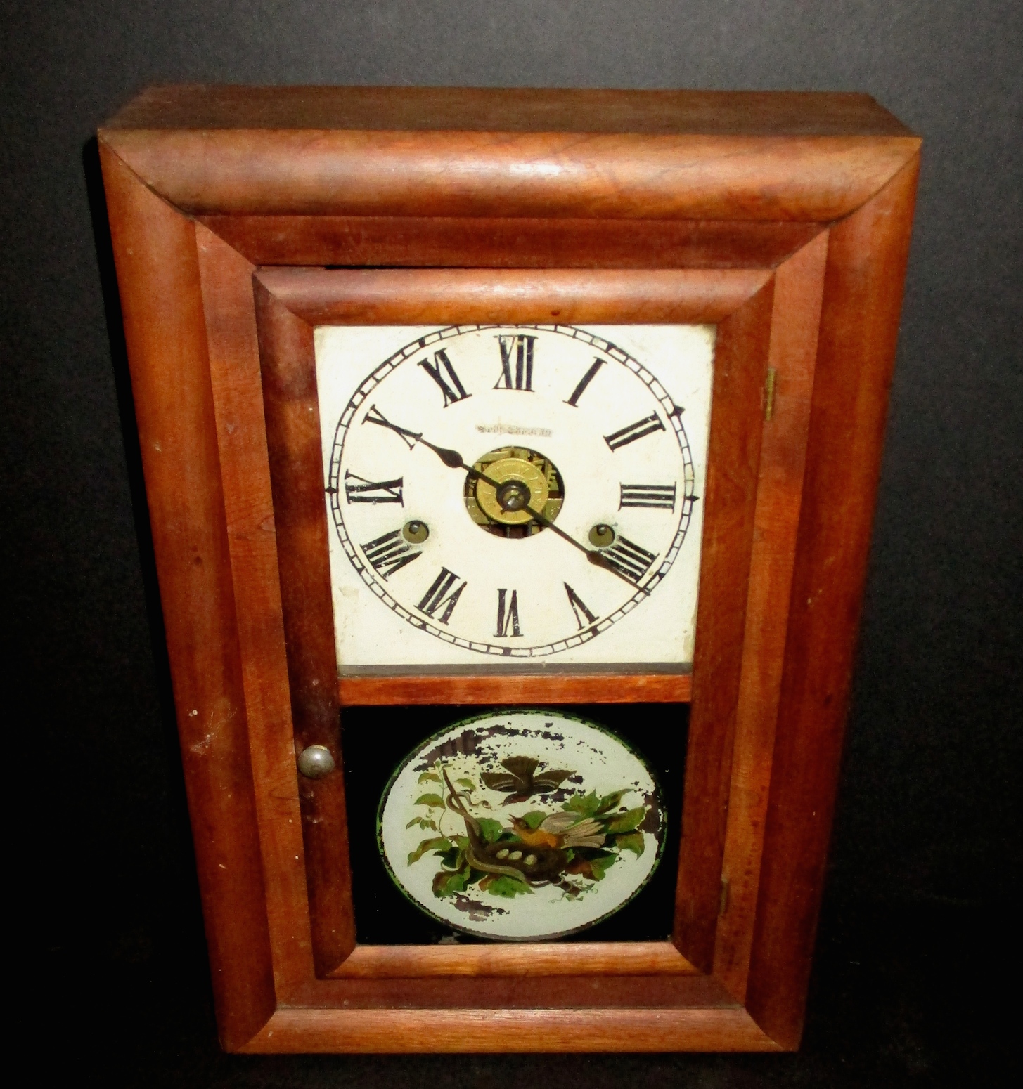 Walnut Case Seth Thomas Mantle Clock