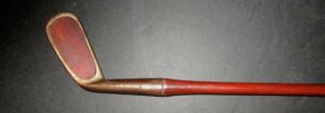 Rare Spalding Cran Cleek Wood Shaft Golf Club (As Found-Original except for replacement grip)- Club Face View