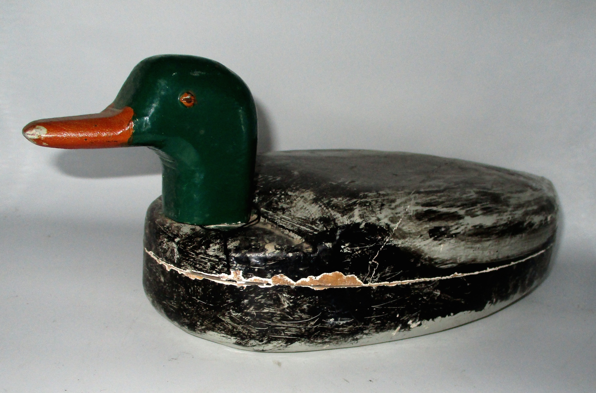 Hand-crafted Primitive Duck Decoy