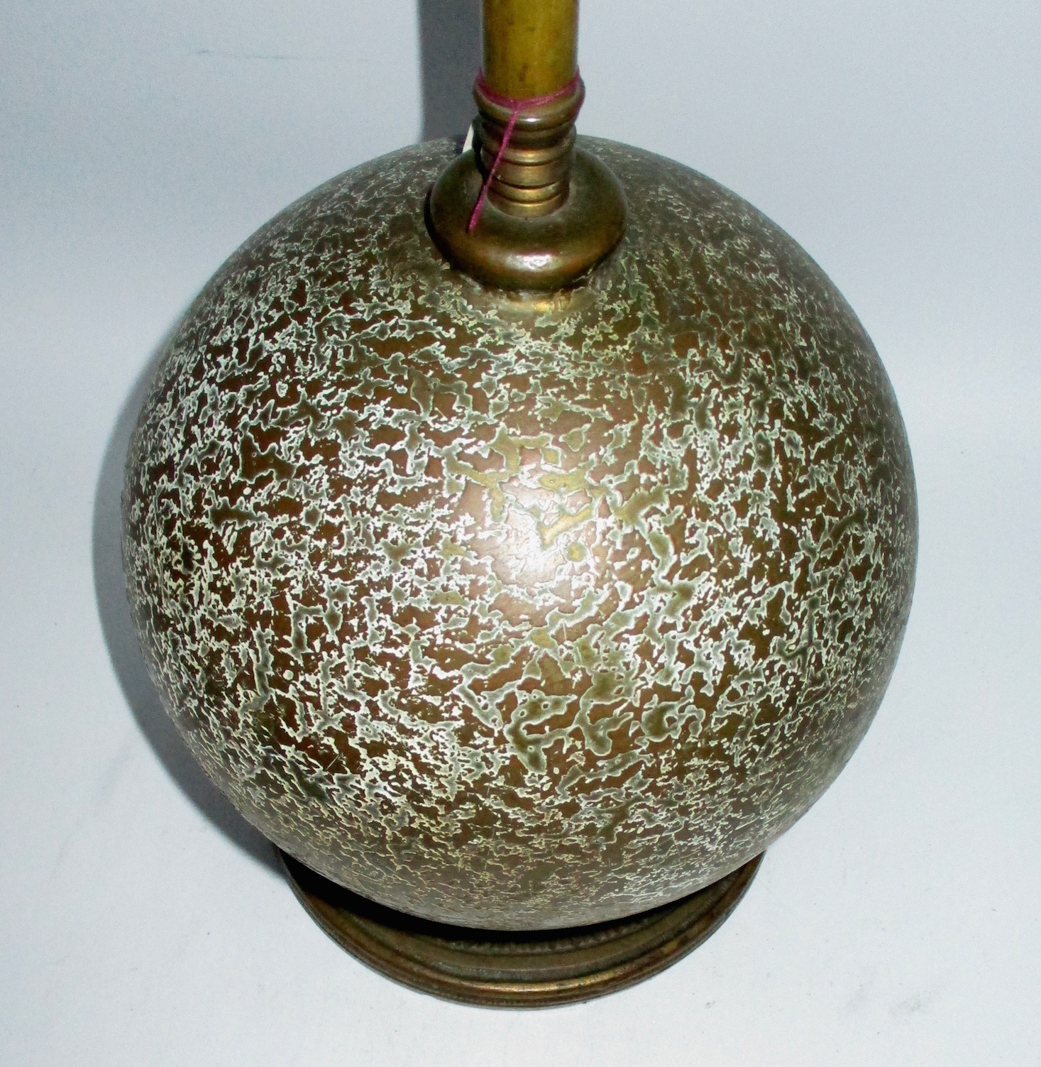 Armor Bronze Olive Kooken Table Lamp (We Will Restore to Customer's Specifications)