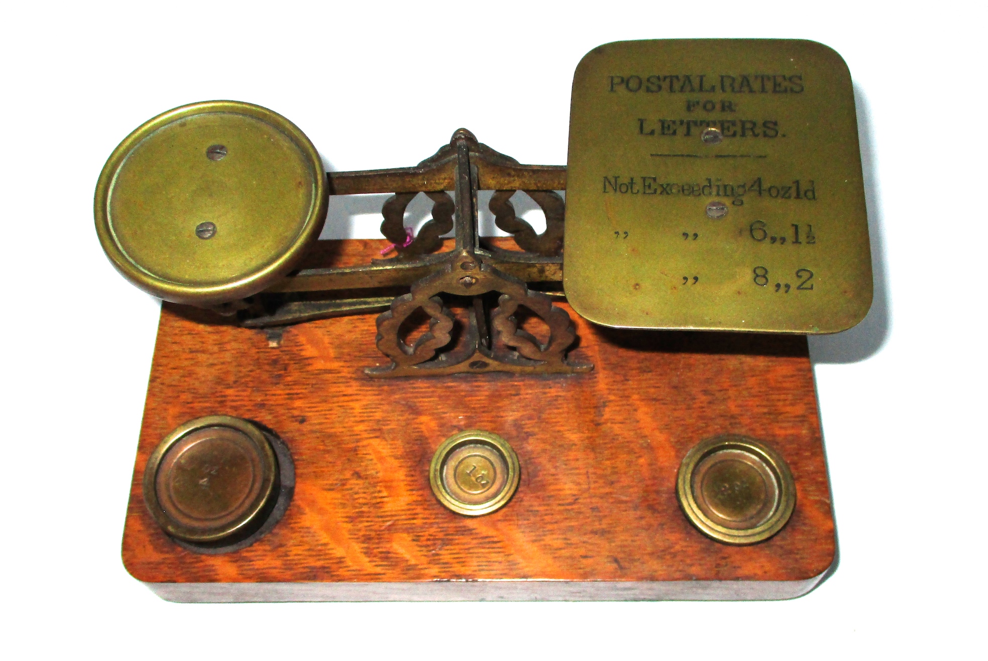 English Postal Scales w/Weights